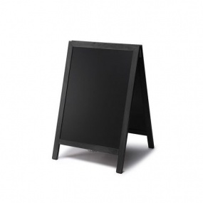 Reklamní křídová tabule A, černá, 55 x 85 cm