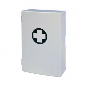 Plastová nástěnná lékárnička, 40 x 27,5 x 12,7 cm