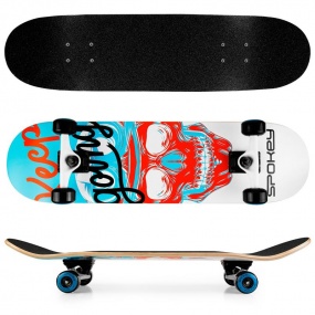 Spokey SKALLE Skateboard 78,7 x 20 cm, ABEC7