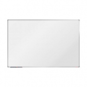 Bílá magnetická tabule boardOK, 180 x 120 cm, elox