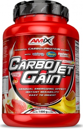 Amix Nutrition Amix CarboJet Gain Příchuť: Banana, Balení(g): 2250g