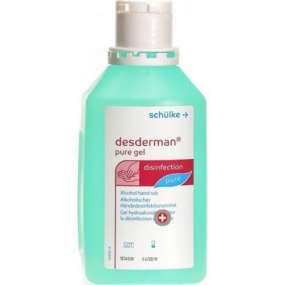 Alkoholový dezinfelční přípravek Desderman pure gel 500ml