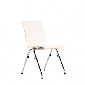 Konferenční židle Axo 100, bílé lamino