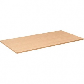 Deska jednacího stolu Combi, 160 x 80 cm, rovná, dezén buk