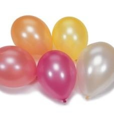 10 balonků  O 30 cm s perletí