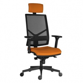 Kancelářská židle Omnia, oranžová