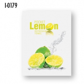 Vlhčené osvěžující ubrousky Infibra Lemon, 500ks