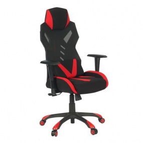 Kancelářská židle Racing, černá/červená