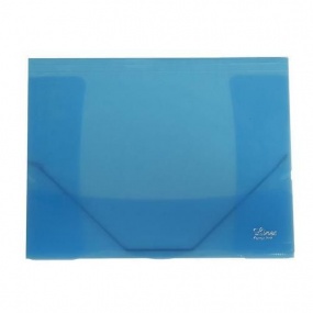Plastové spisové desky Round, 10 ks, modré