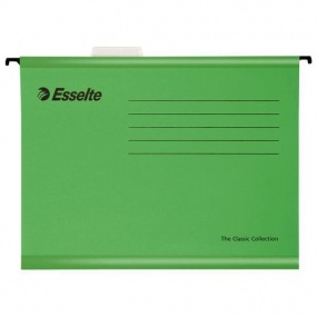 Zesílené závěsné složky Esselte Pendaflex, 25 ks, zelené