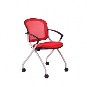 Konferenční židle Metis, červená