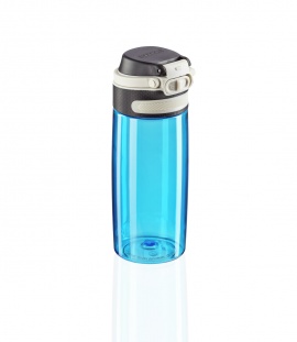 Tritanová láhev se šikovným uzávěrem 550 ml - světle modrá