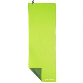 Spokey COOLER Chladící rychleschnoucí ručník 31x84 cm, zelený v plastic bag