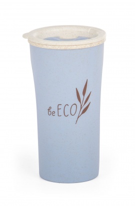 Eko kelímek G21 beECO Latte 450 ml, modrý
